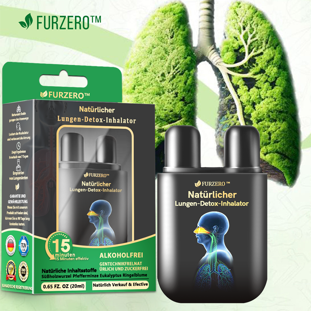 🐶✅Offizieller Shop|🔥Furzero™ Natürlicher Lungen-Detox-Inhalator(💝LETZTER TAG 50% RABATT 💝)