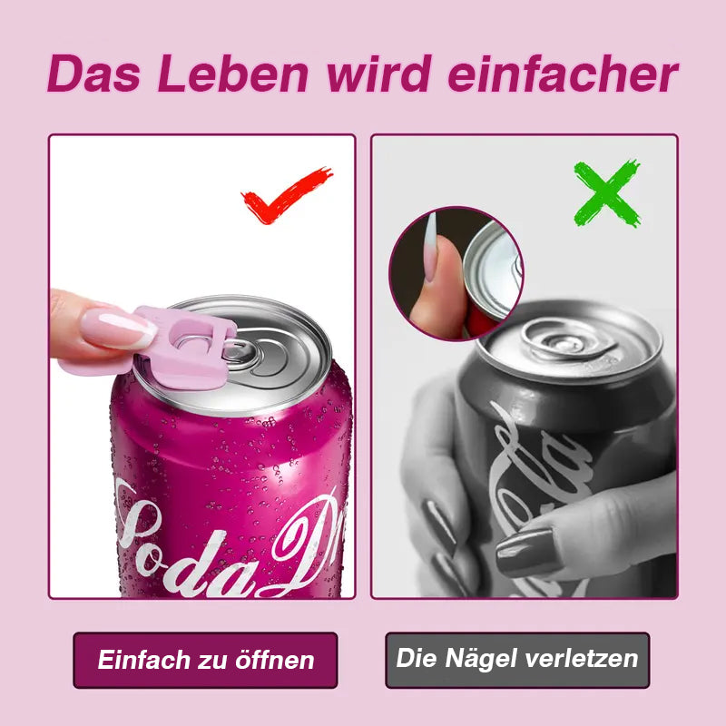 ✅GFOUK® 6er-Pack Getränkedosen-Schutzkappen 2.0 – Neu & verbessert, bunte Abdeckungen mit Easy-Tab-Öffnung für Cola, Bier und Softdrinks, Schutz vor Insekten, Bienen und Staub für Party, BBQ und Strand