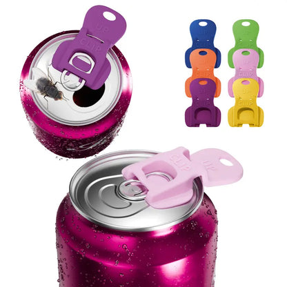 ✅GFOUK® 6er-Pack Getränkedosen-Schutzkappen 2.0 – Neu & verbessert, bunte Abdeckungen mit Easy-Tab-Öffnung für Cola, Bier und Softdrinks, Schutz vor Insekten, Bienen und Staub für Party, BBQ und Strand