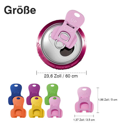 ✅GFOUK® 6er-Pack Getränkedosen-Schutzkappen 2.0 – Neu & verbessert, bunte Abdeckungen mit Easy-Tab-Öffnung für Cola, Bier und Softdrinks, Schutz vor Insekten, Bienen und Staub für Party, BBQ und Strand