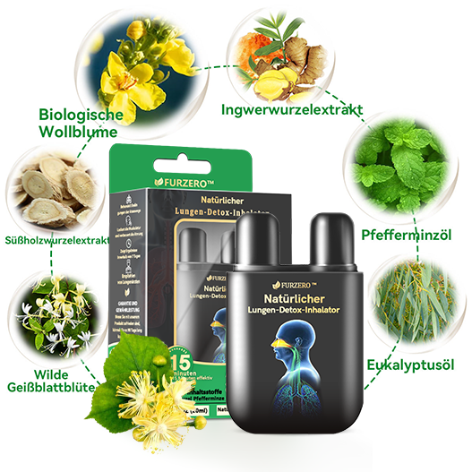 💖Offizieller Shop|🔥Furzero™ Natürlicher Lungen-Detox-Inhalator(💝LETZTER TAG 50% RABATT 💝)