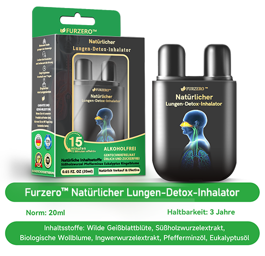 💖Offizieller Shop|🔥Furzero™ Natürlicher Lungen-Detox-Inhalator(💝LETZTER TAG 50% RABATT 💝)