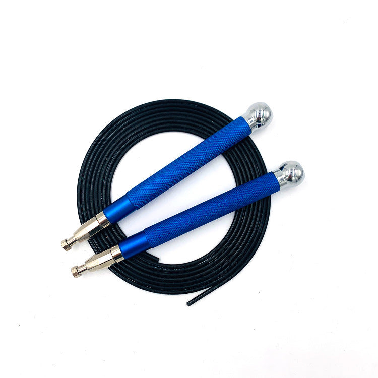 Springseil mit Aluminiumgriff, Stahldraht, Gewicht, Selbstsperrung und Doppel-Lager