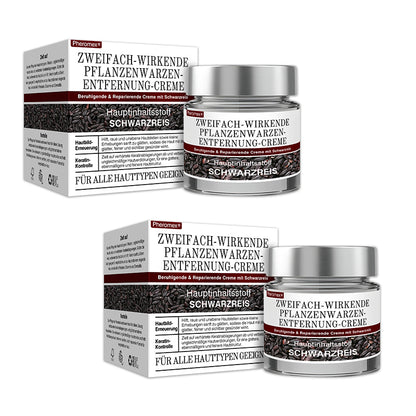 💖💖✅Pheromex® Zweifach-Wirkende Pflanzenwarzenentfernung-Creme(👨‍⚕️Hautwarzen, Akne, Hyperpigmentierung, Ekzem, Psoriasis, Rosazea, Warzen)