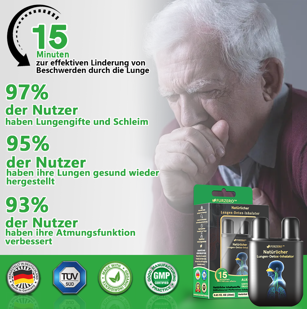 🐶✅Offizieller Shop|🔥Furzero™ Natürlicher Lungen-Detox-Inhalator(💝LETZTER TAG 50% RABATT 💝)