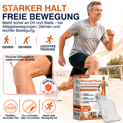 💝✅🇩🇪 CareBreeze® Mikronadel-Pflaster zur Schmerzlinderung und Knochenheilung(🧑‍⚕️ Linderung von Gelenkschwellungen, Schmerzen, Steifheit, Rötungen, Wärmegefühl, Druckempfindlichkeit und Gelenkermüdung)