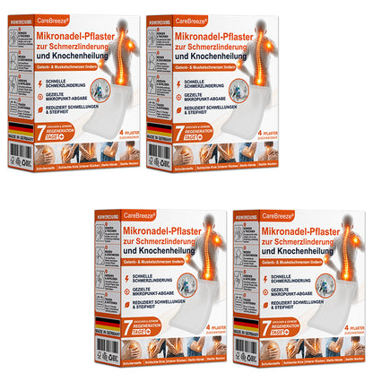 💝✅🇩🇪 CareBreeze® Mikronadel-Pflaster zur Schmerzlinderung und Knochenheilung(🧑‍⚕️ Linderung von Gelenkschwellungen, Schmerzen, Steifheit, Rötungen, Wärmegefühl, Druckempfindlichkeit und Gelenkermüdung)