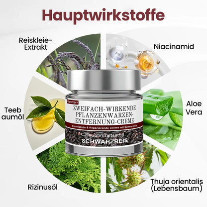 💖💖✅Pheromex® Zweifach-Wirkende Pflanzenwarzenentfernung-Creme(👨‍⚕️Hautwarzen, Akne, Hyperpigmentierung, Ekzem, Psoriasis, Rosazea, Warzen)