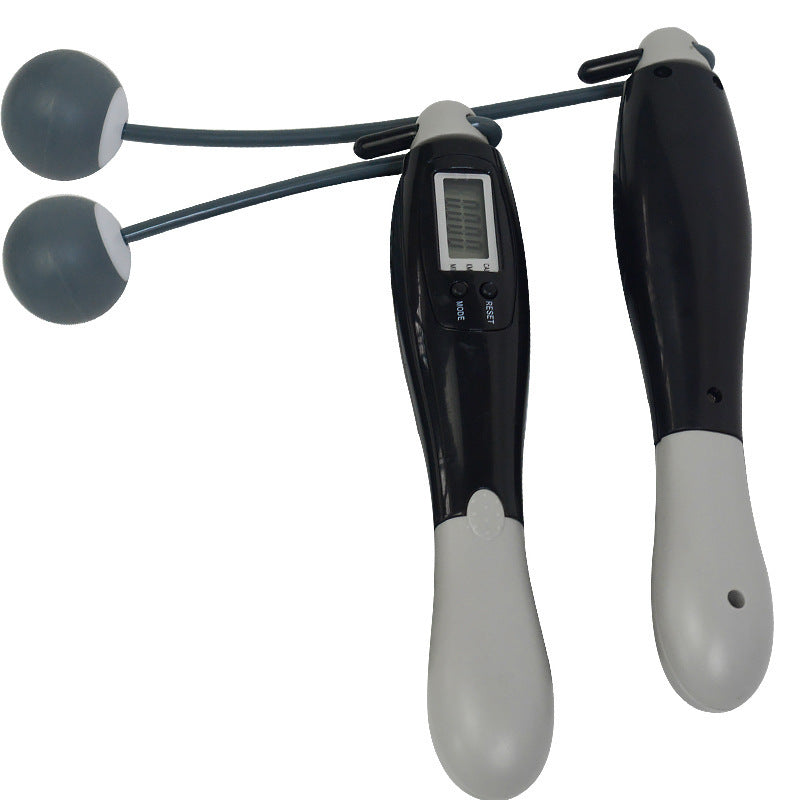 Zwei-in-eins tragbares intelligentes elektronisches Zähl-Freilauf-Springseil