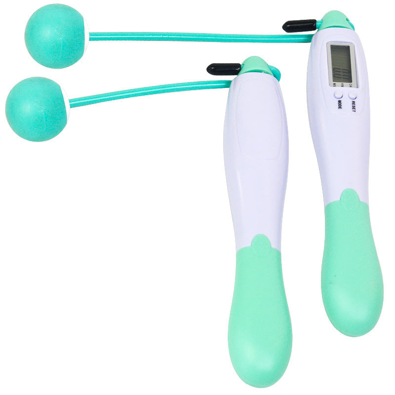 Zwei-in-eins tragbares intelligentes elektronisches Zähl-Freilauf-Springseil