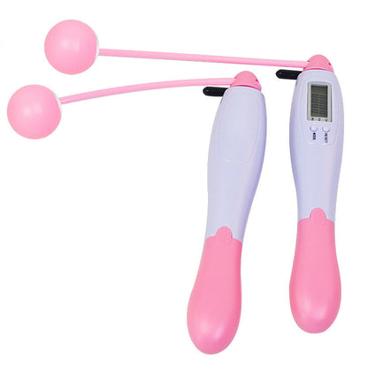 Zwei-in-eins tragbares intelligentes elektronisches Zähl-Freilauf-Springseil